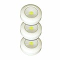 Fulcrum Tap Light Stick-On White 3Pack 30039-308